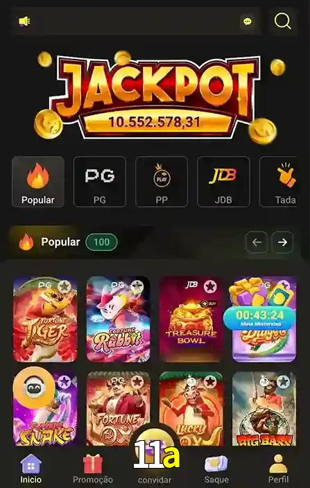 Promoções Especiais no 11a App